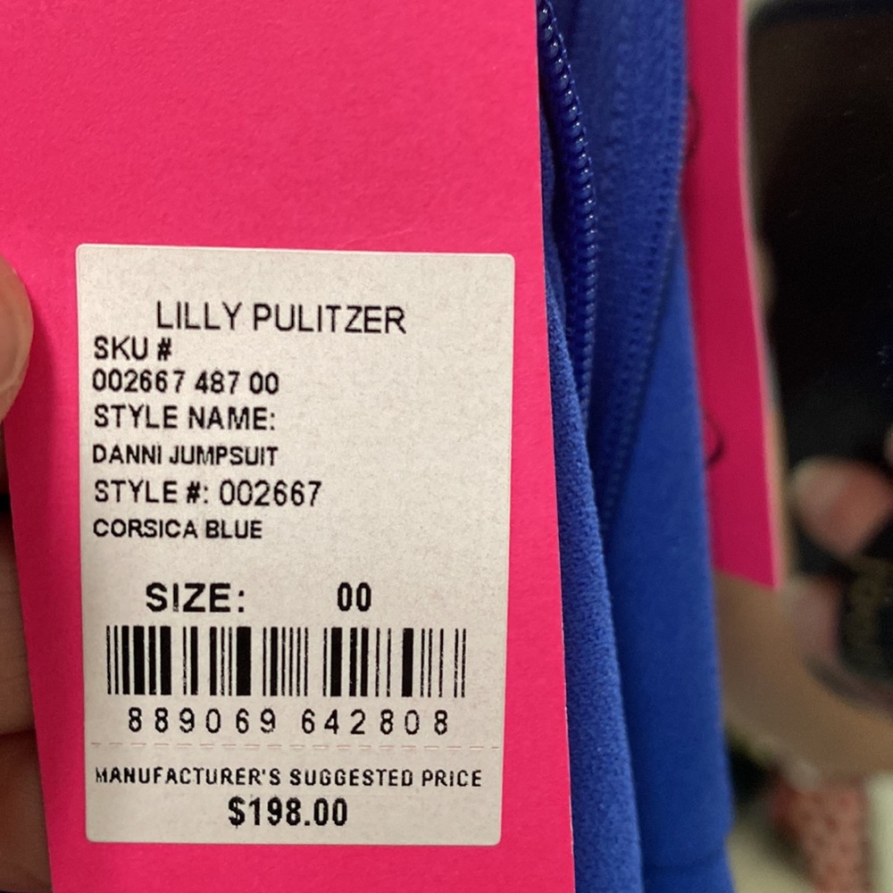 Lilly Pulitzer Danni i jumpsuit nwt - Picture 4 of 8